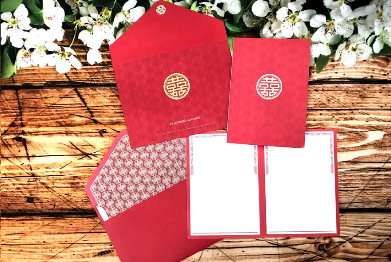 50 MẫuThiệp cưới màu đỏ truyền thống mới nhất 2021  Thiệp Cưới Nhà Mèo